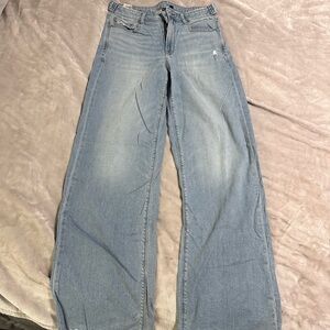 American Eagle Outfitters Light Blue Flare Jeans